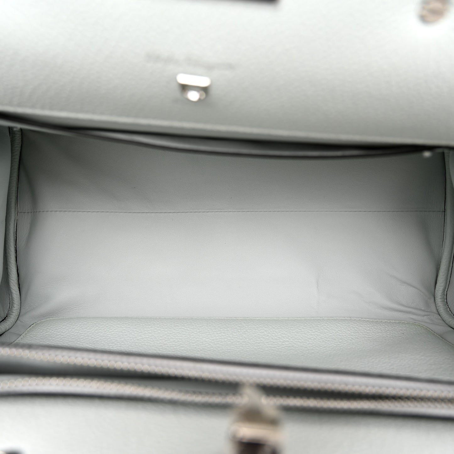 Calfskin Large Studio Bag Astronaut White