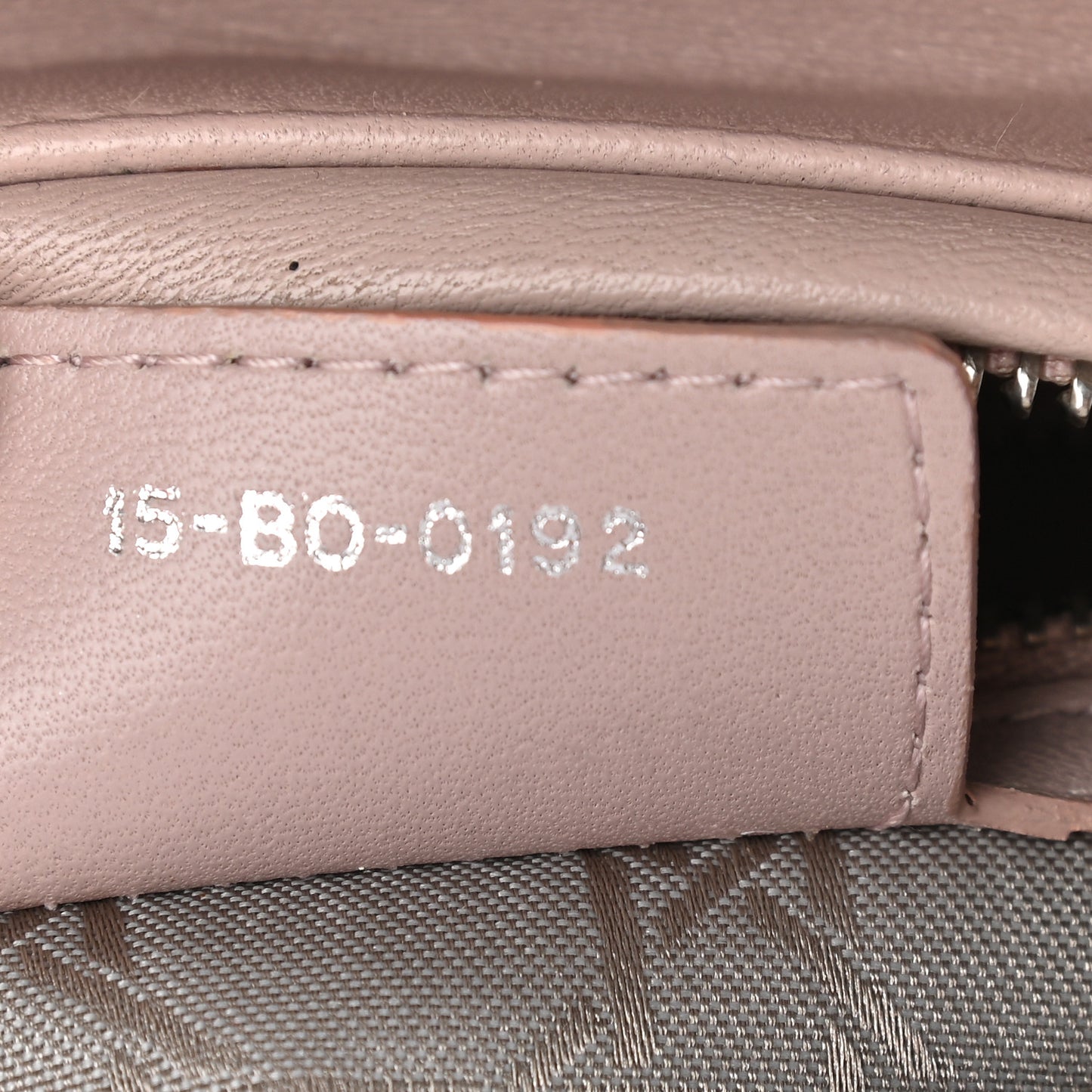 Lambskin Cannage Medium Lady Dior Light Pink