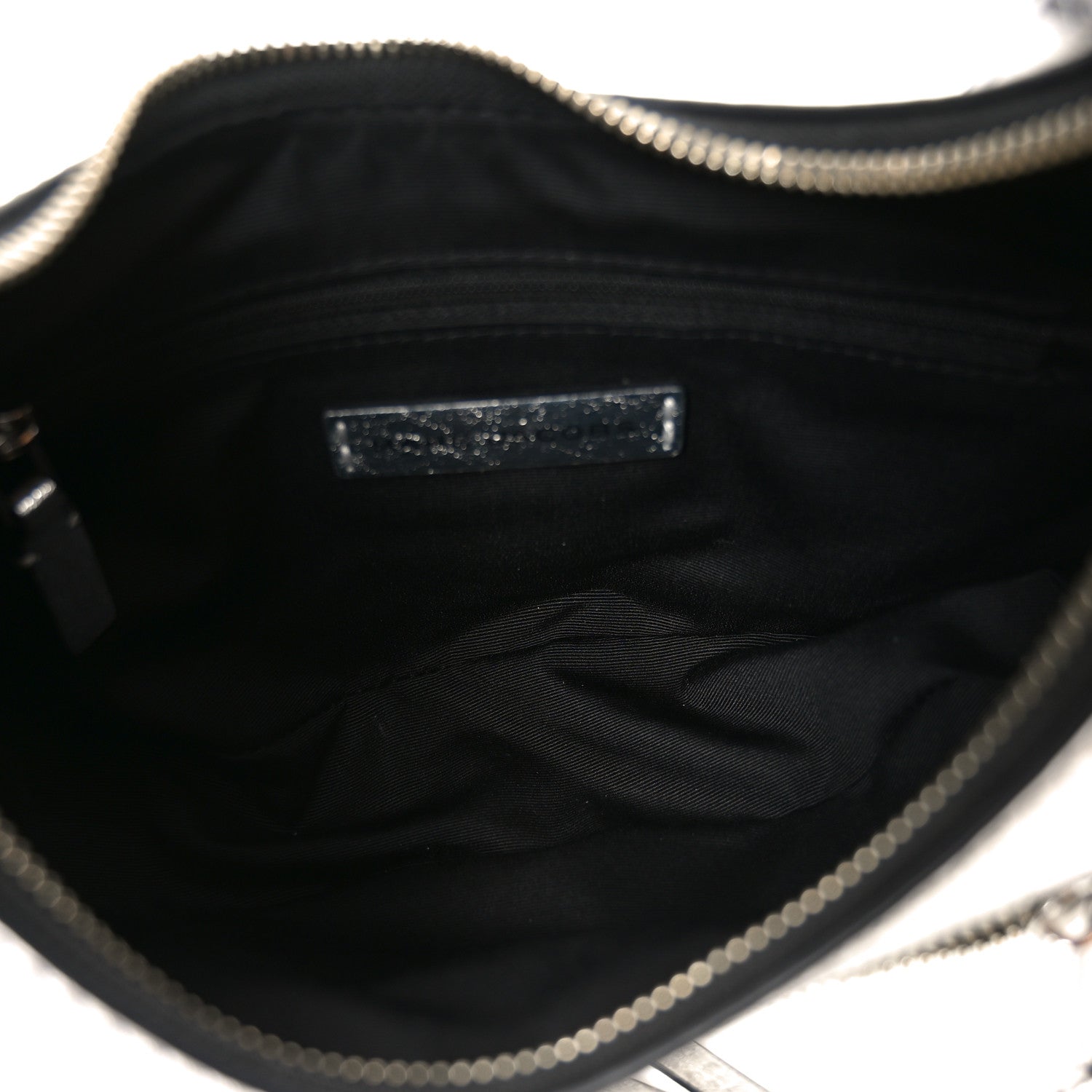 Marc Jacobs Crinkled Calfskin Crusier Crescent Bag Silver 1846942