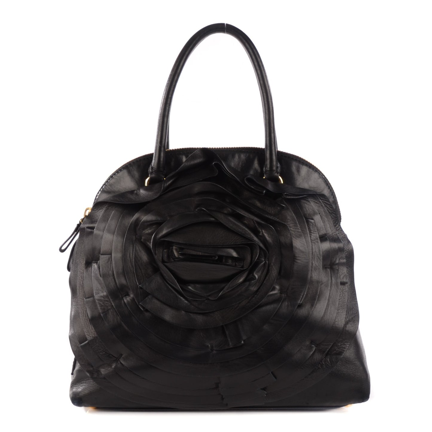 Nappa Petale Dome Bag Black