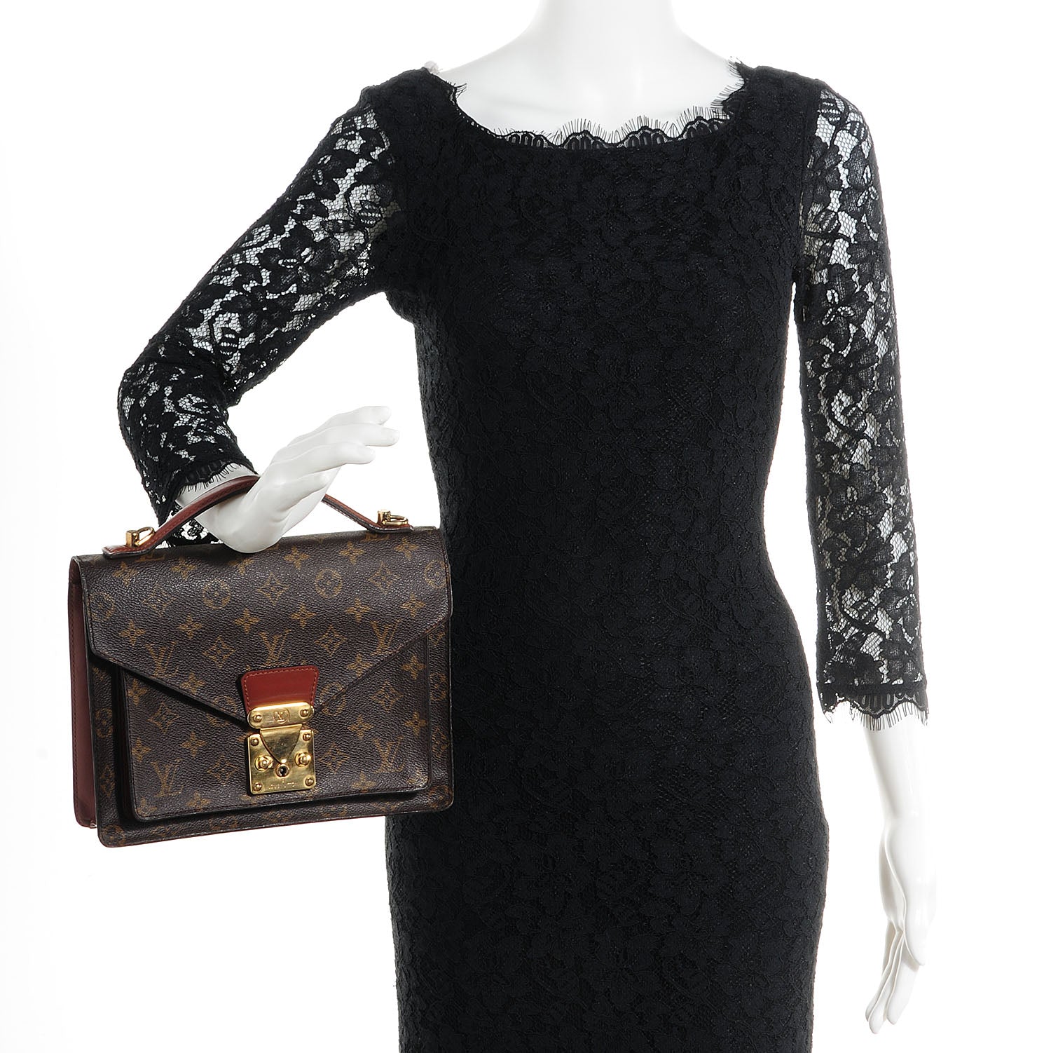 Louis Vuitton Monogram Monceau 26 2 of 7