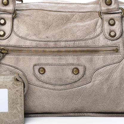 Balenciaga Agneau Classic Hardware Twiggy Taupe 17 of 17