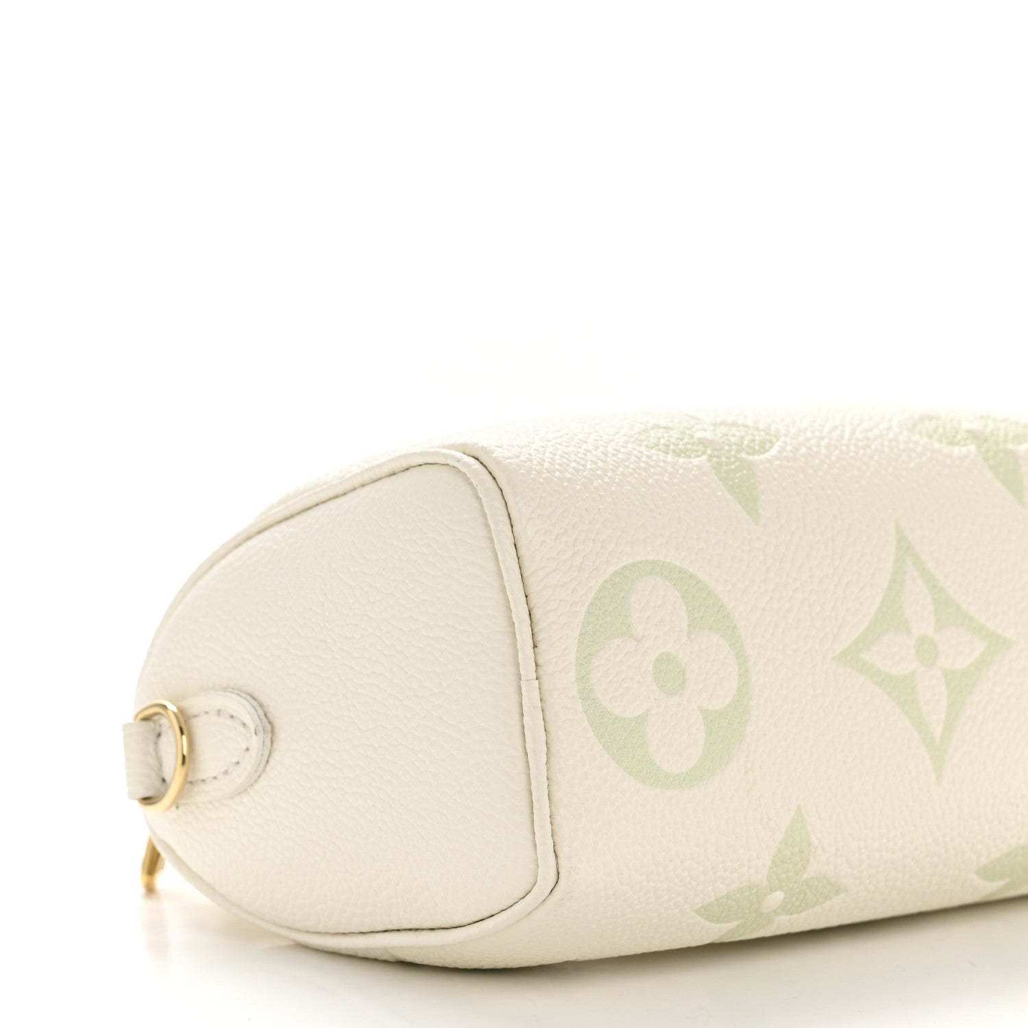 Louis Vuitton Empreinte Monogram Giant Nano Speedy Latte Matcha