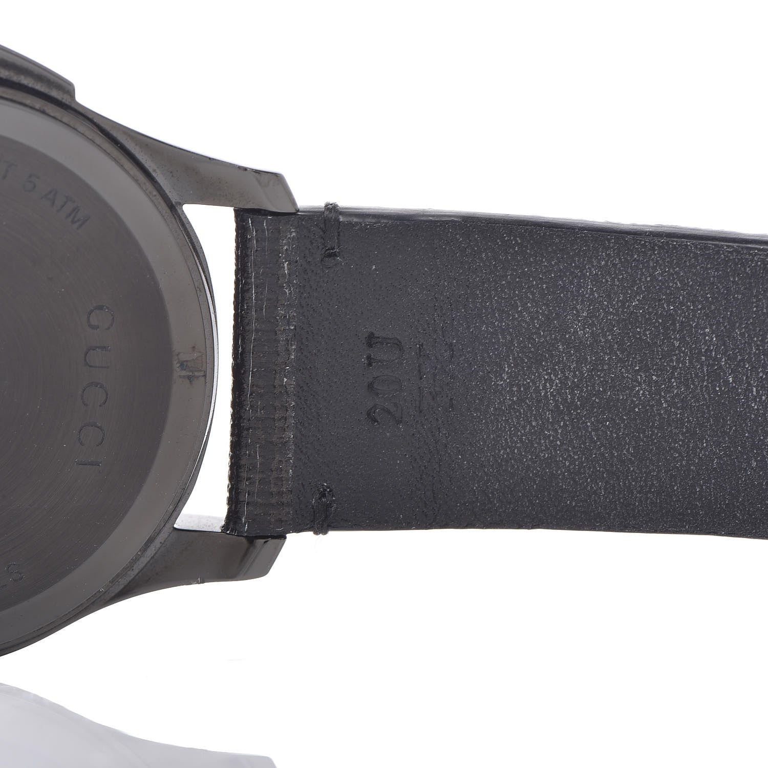 Gucci PVD Stainless Steel Canvas 38mm G-Timeless GucciGhost Quartz Watch Black 6 of 7