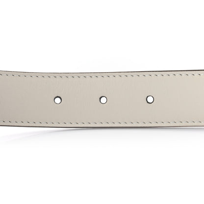 Gucci Moon Calfskin Zumi 30mm Belt 105 42 Off White 3 of 5