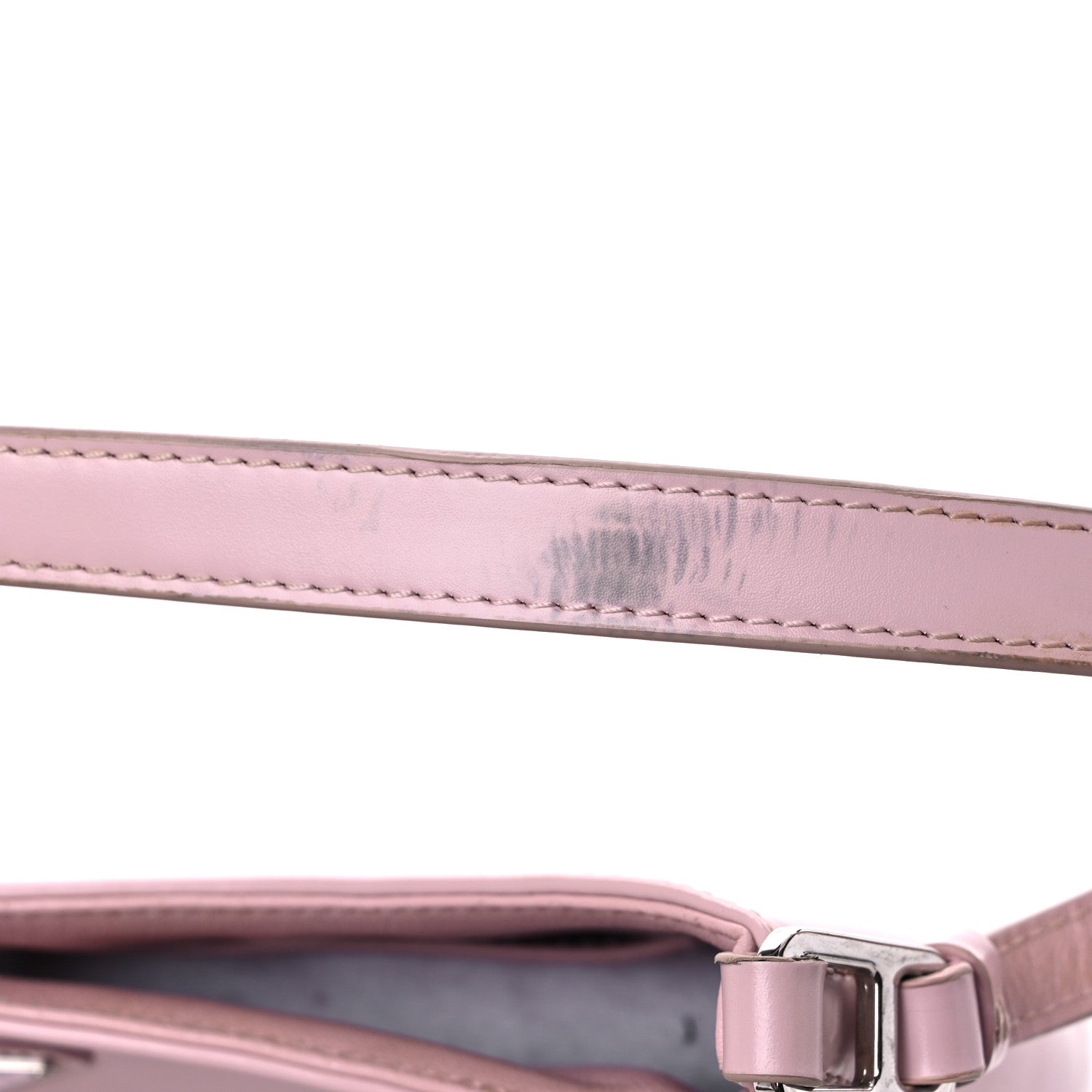 Prada Spazzolato Cleo Shoulder Bag Alabastro 15 of 15