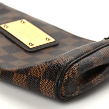 Louis Vuitton Damier Ebene Eva Clutch 8 of 9