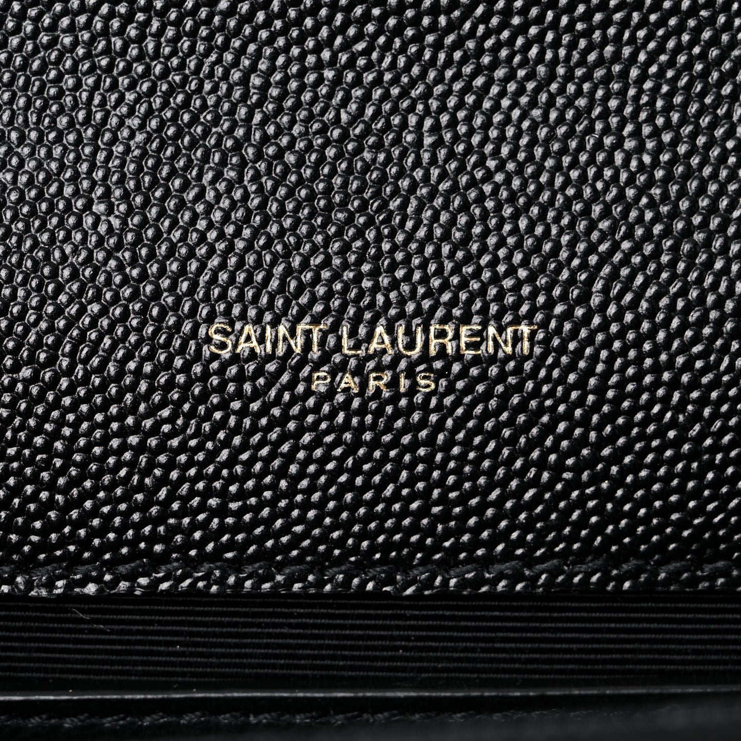 Grain De Poudre Small Classic Monogram Kate Tassel Satchel Black