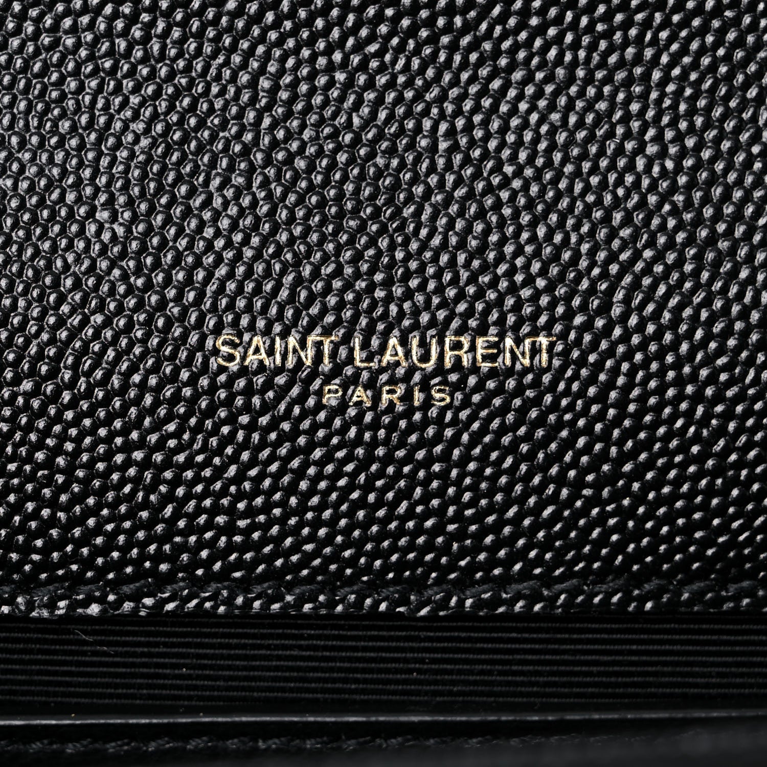 Saint Laurent Grain De Poudre Small Classic Monogram Kate Tassel Satchel Black 5 of 9
