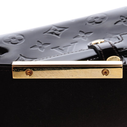 Louis Vuitton Vernis Robertson Clutch Amarante 5 of 9