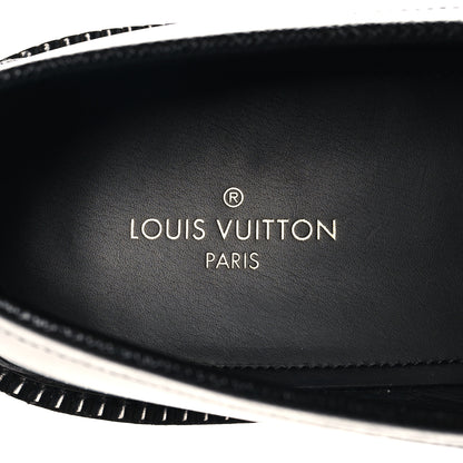 Louis Vuitton Monogram Eclipse Jacquard Mens Major Loafers 9 9 of 10