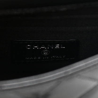 Chanel Lambskin Quilted Mini Trendy CC Chain Wallet So Black 6 of 12