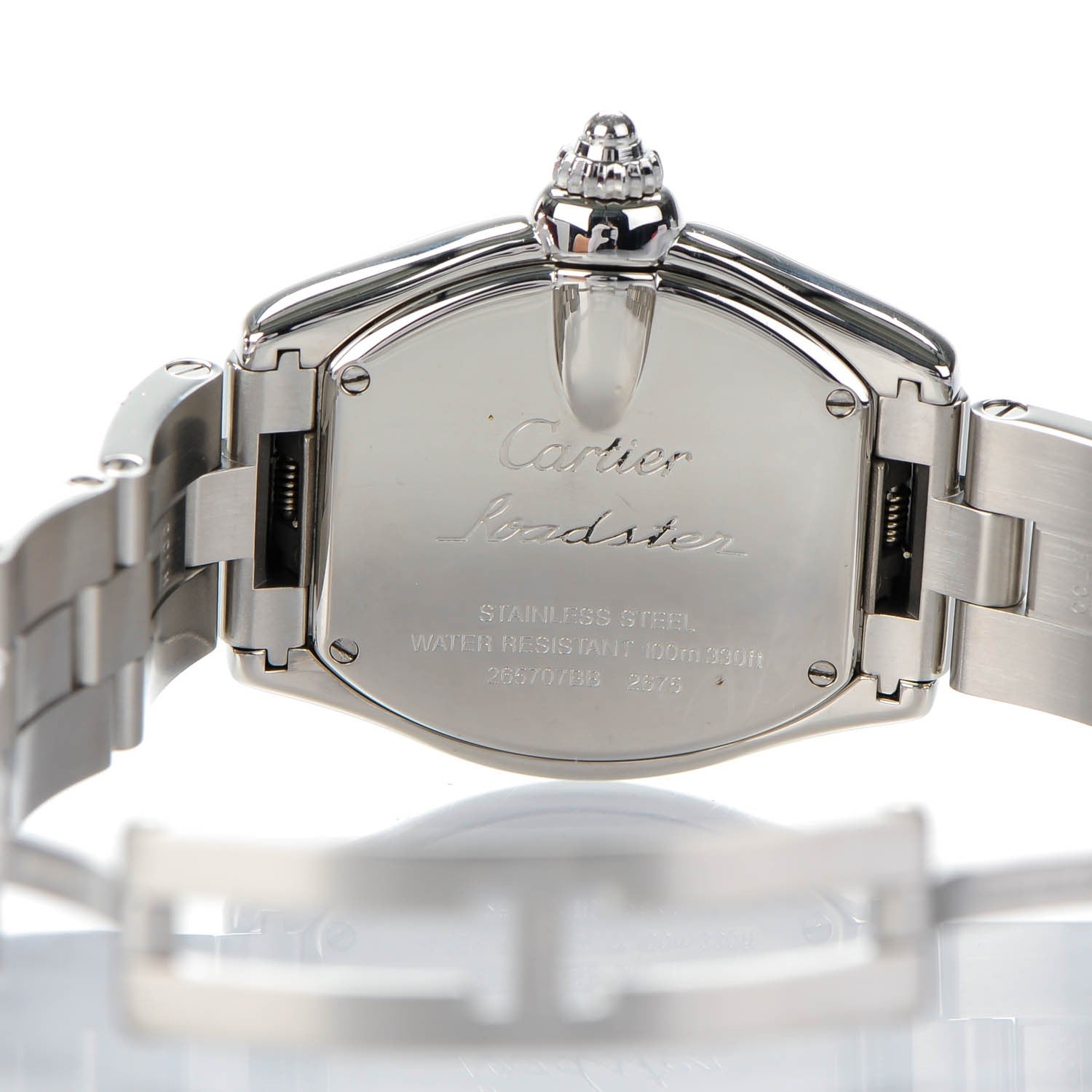 Cartier Stainless Steel 31mm Roadster Quartz Watch 5 of 7