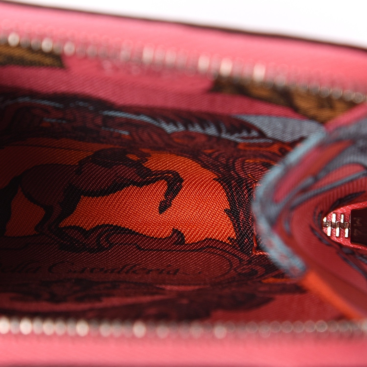 Hermes Epsom Silk'In Coin Purse Rose Azalee 4 of 5