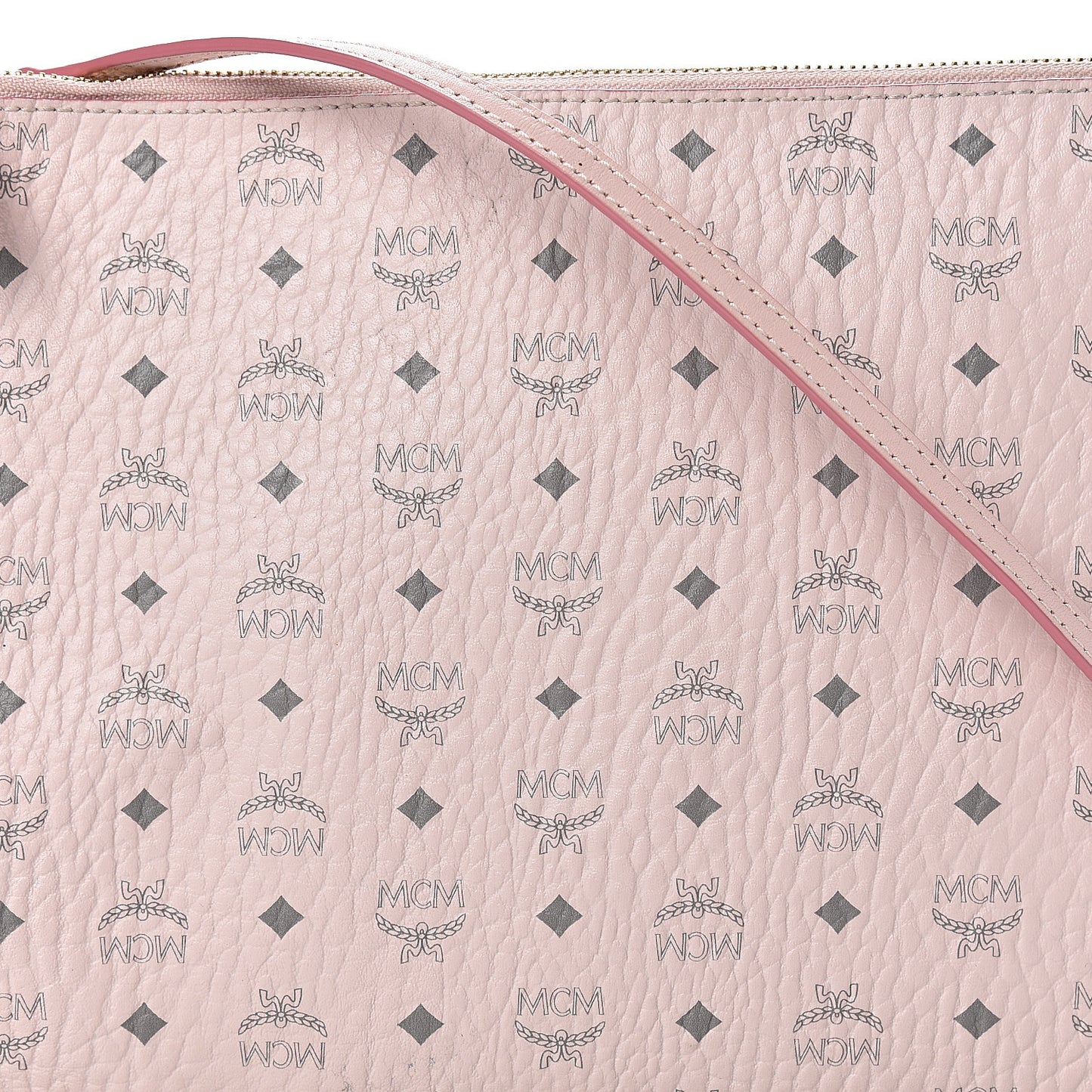 Visetos Medium Crossbody Pouch Powder Pink