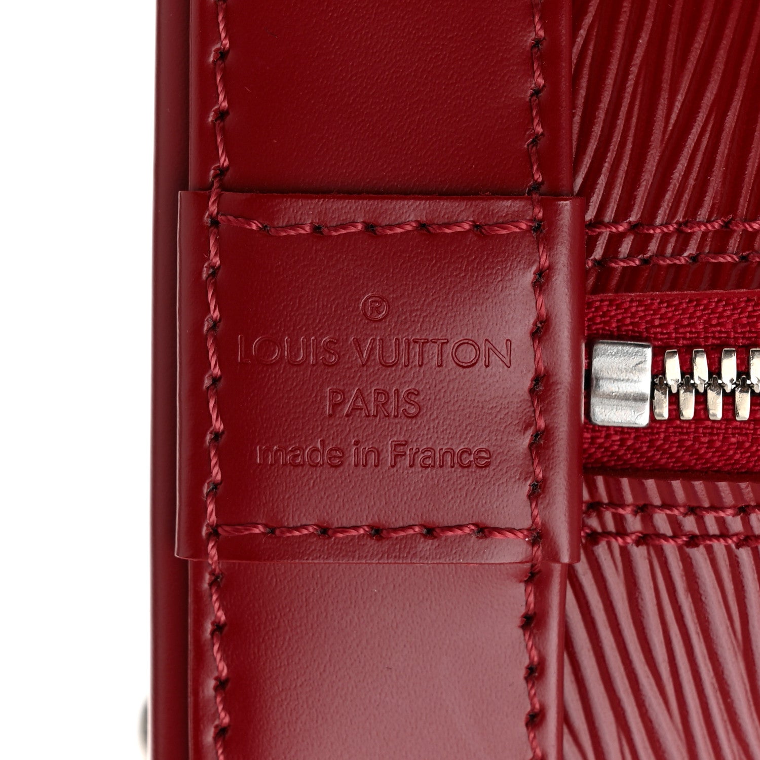 Louis Vuitton Epi Alma PM Rubis 6 of 10