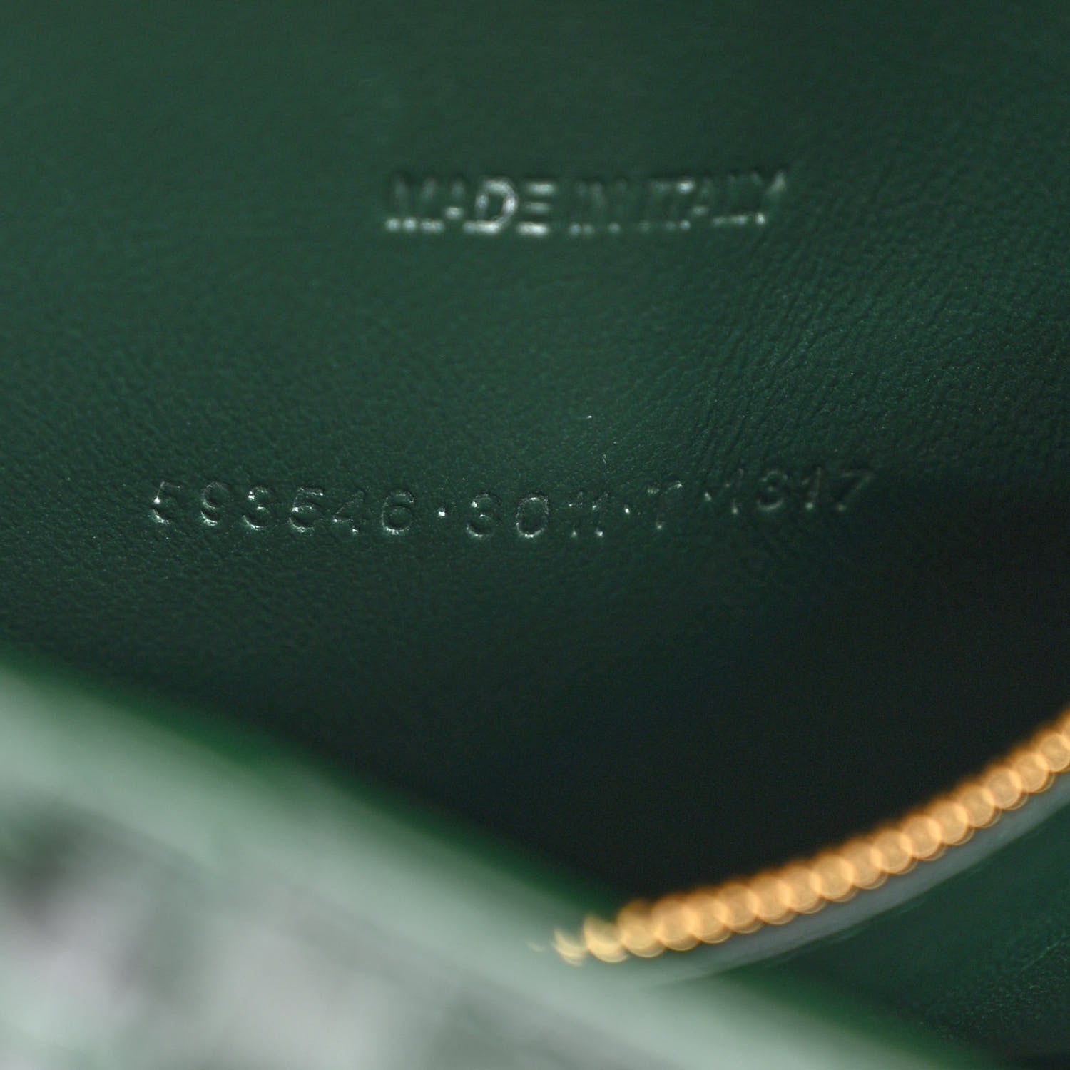 Balenciaga Shiny Calfskin Crocodile Embossed Small Hourglass Top Handle Bag Forest Green 8 of 11