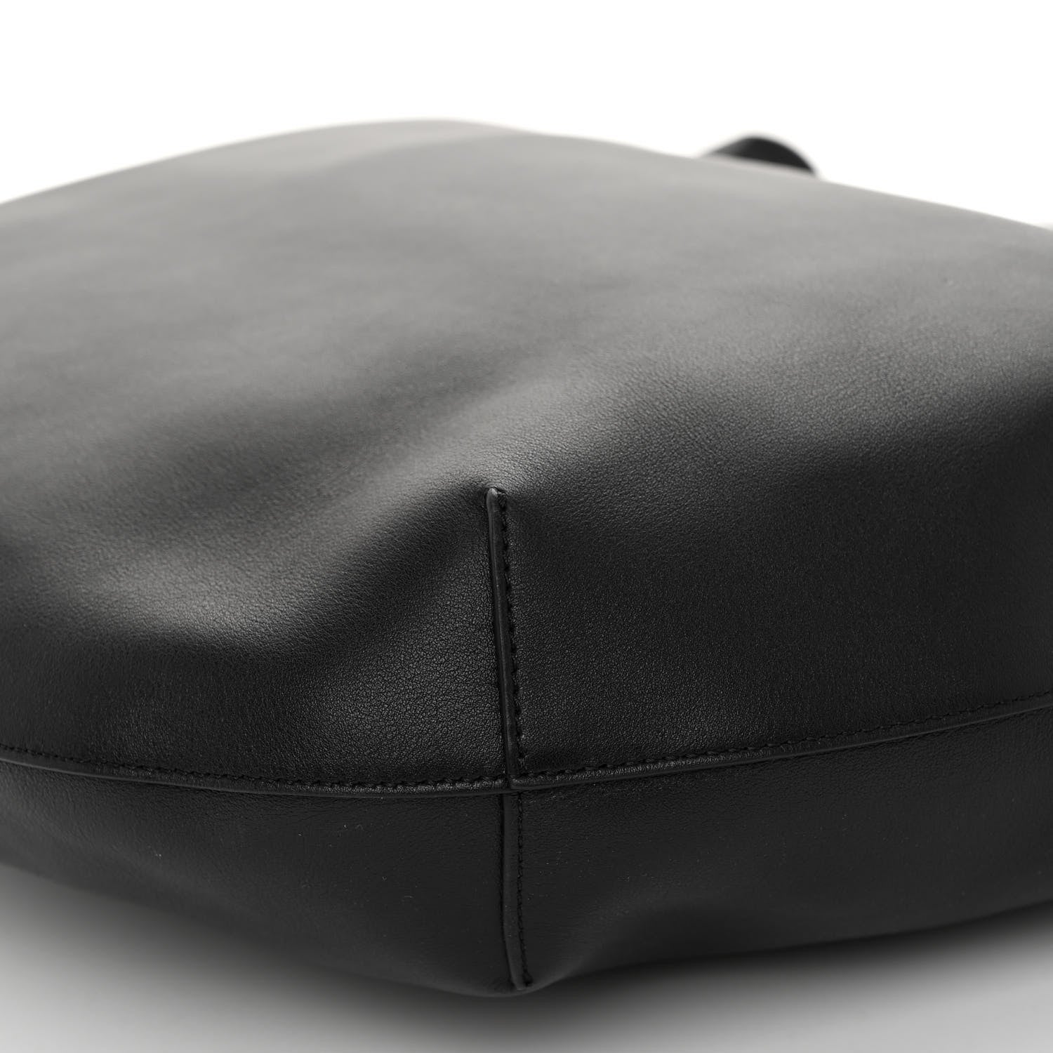 The Row Calfskin N/S Allie Bag Black 9 of 9