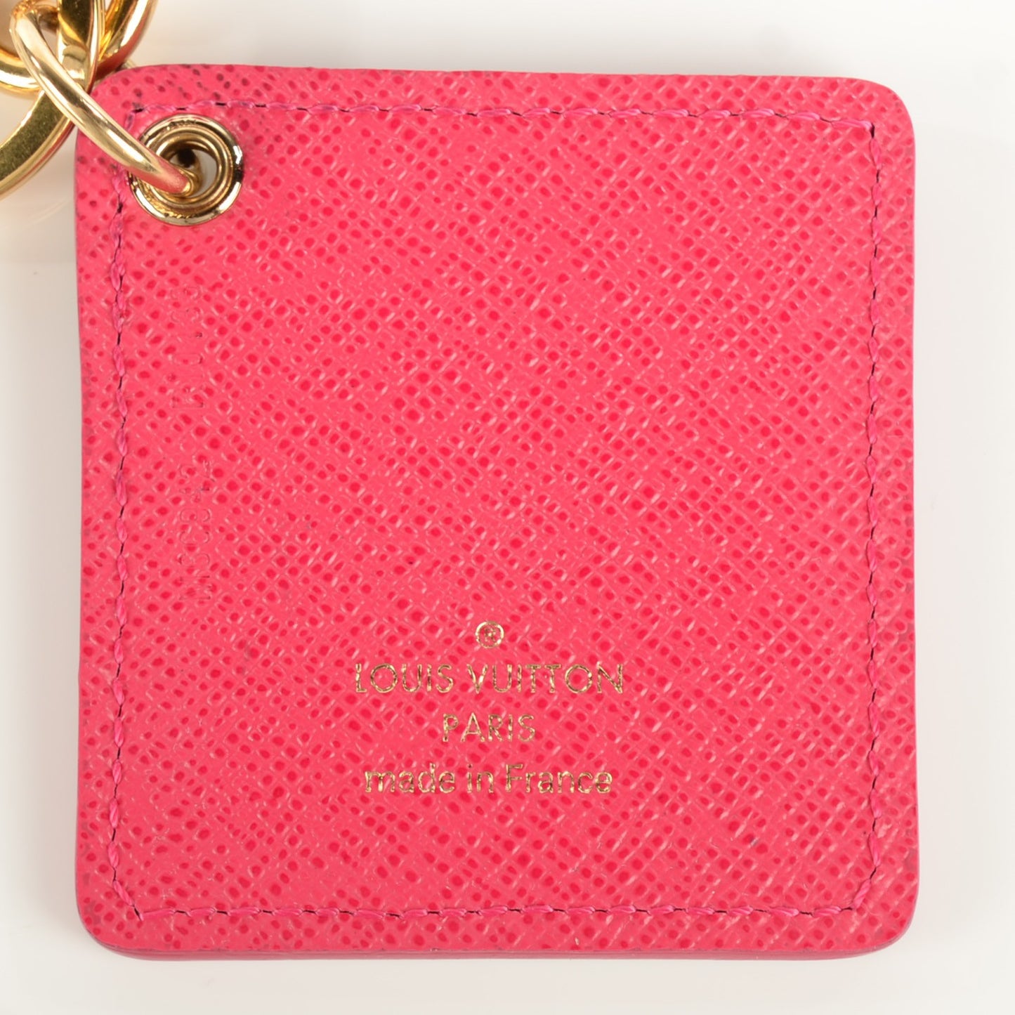 Monogram Illustre Carousel Bag Charm Key Ring Pink