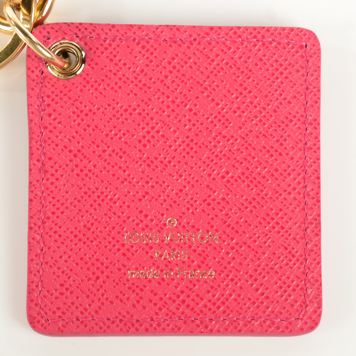 Louis Vuitton Monogram Illustre Carousel Bag Charm Key Ring Pink 3 of 5