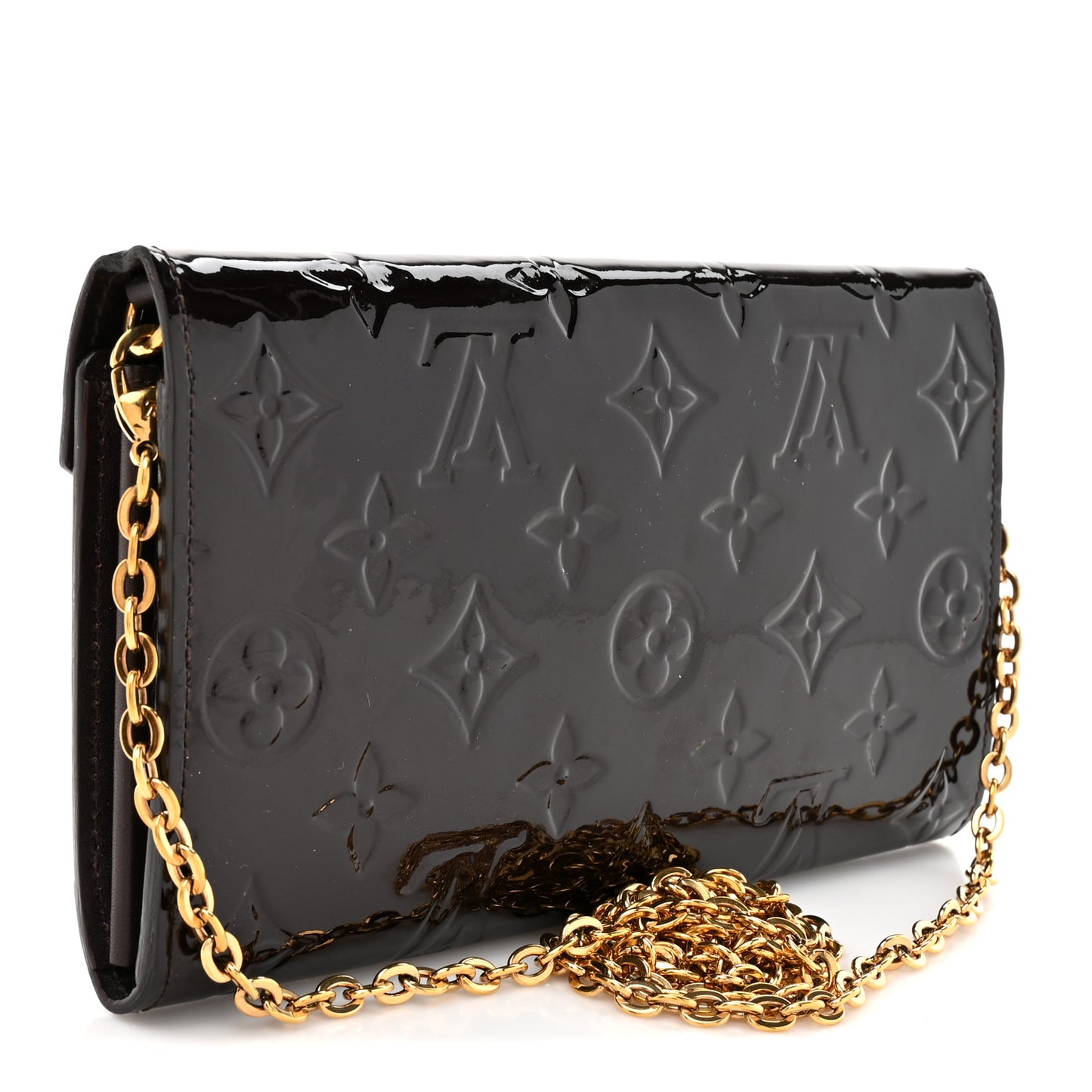Vernis Mira MV Chain Wallet Amarante