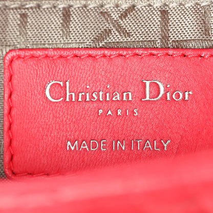 Christian Dior Lambskin Cannage Mini Lady Dior Fuchsia 6 of 10