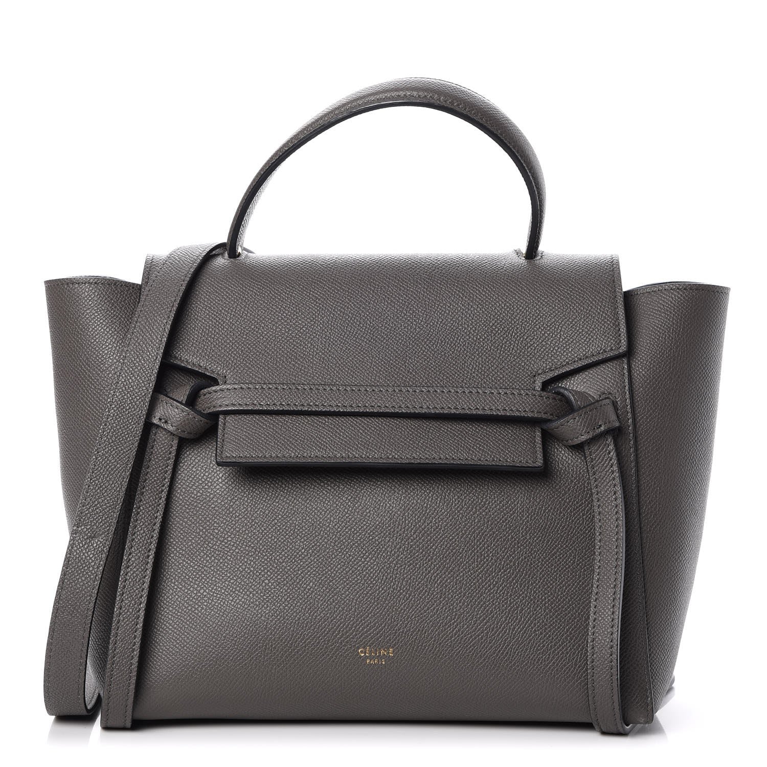 Celine Baby Grained Calfskin Micro Belt Bag Grey 1 of 13