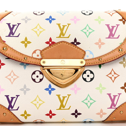 Louis Vuitton Monogram Multicolor Beverly MM White 8 of 10
