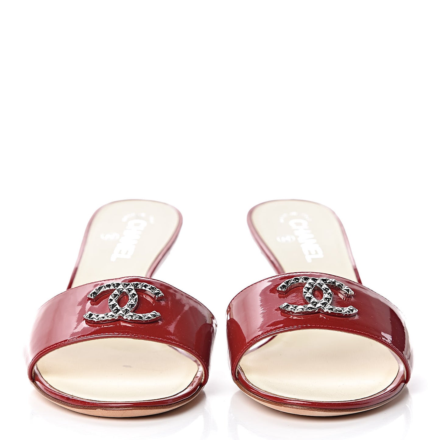 Patent CC Mules 41 Red