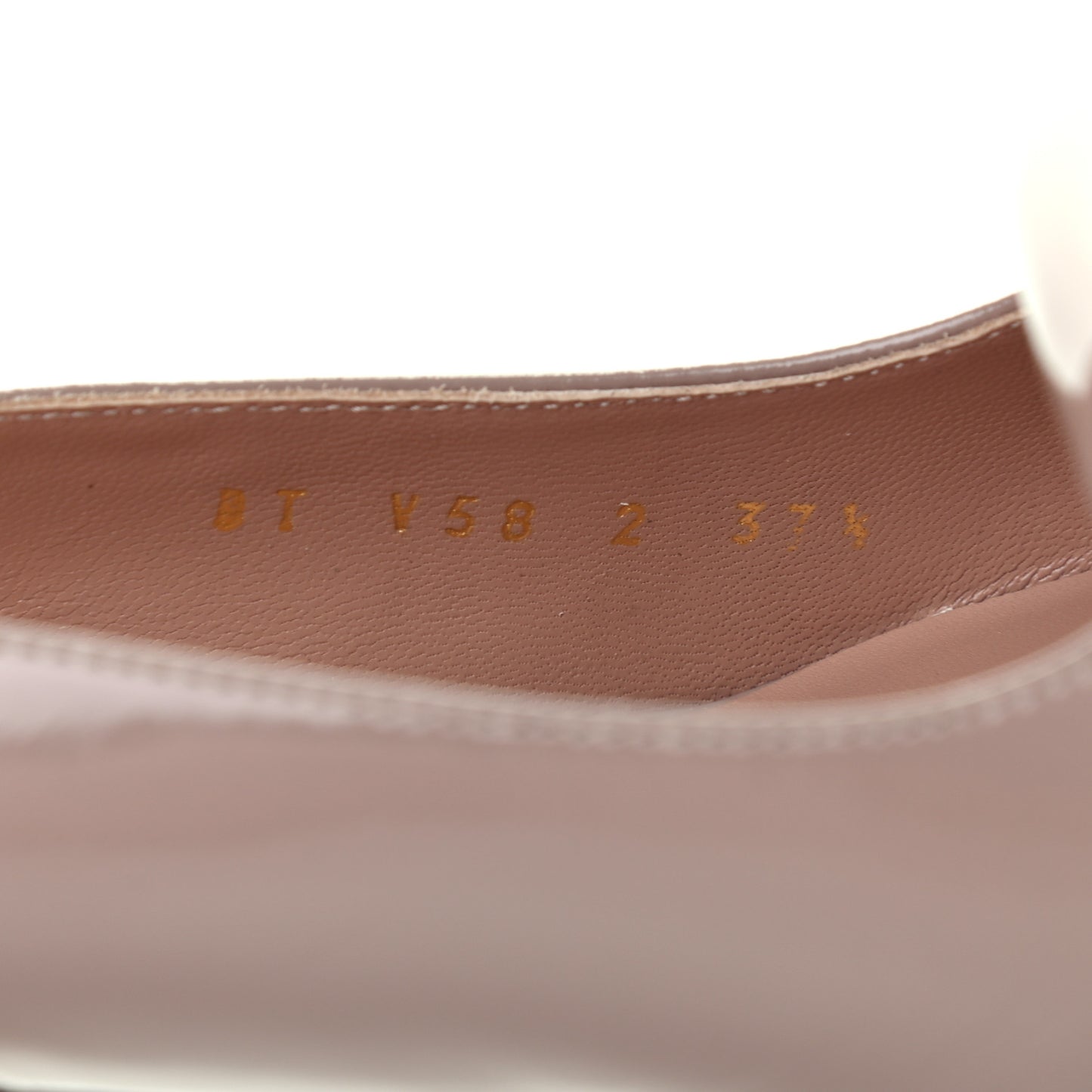 Patent Vlogo 30mm Slingback Pumps 37.5 Poudre