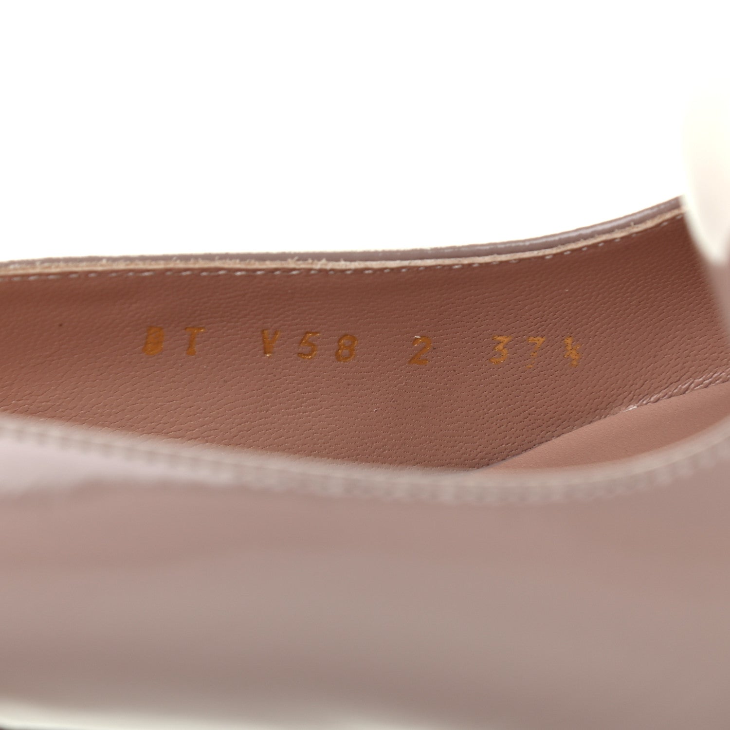 Valentino Garavani Patent Vlogo 30mm Slingback Pumps 37.5 Poudre 7 of 8