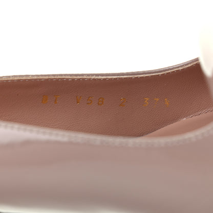 Valentino Garavani Patent Vlogo 30mm Slingback Pumps 37.5 Poudre 7 of 8