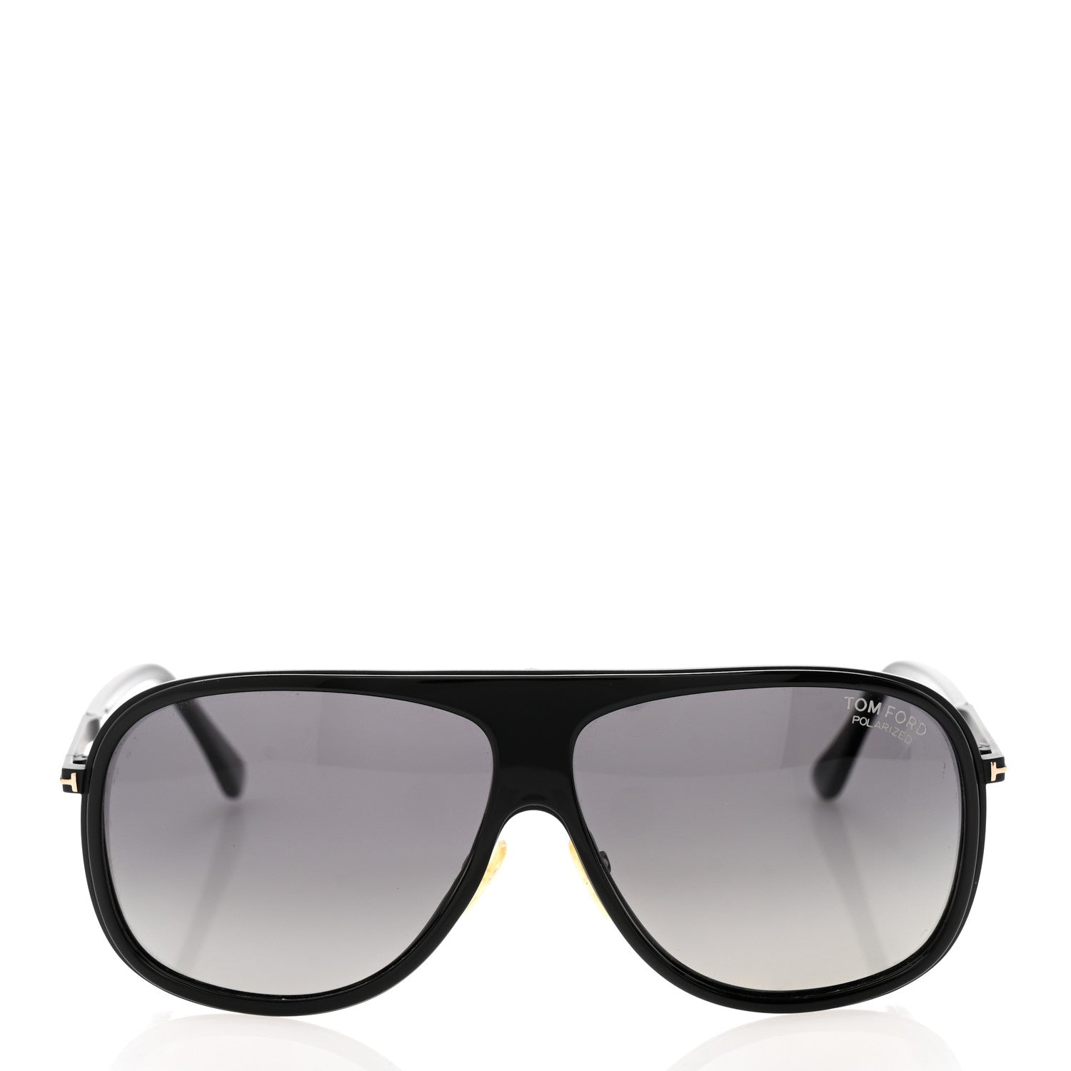 Tom Ford Chris Aviator Polarized Sunglasses TF462 Black 2 of 8