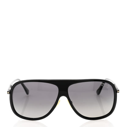 Tom Ford Chris Aviator Polarized Sunglasses TF462 Black 2 of 8