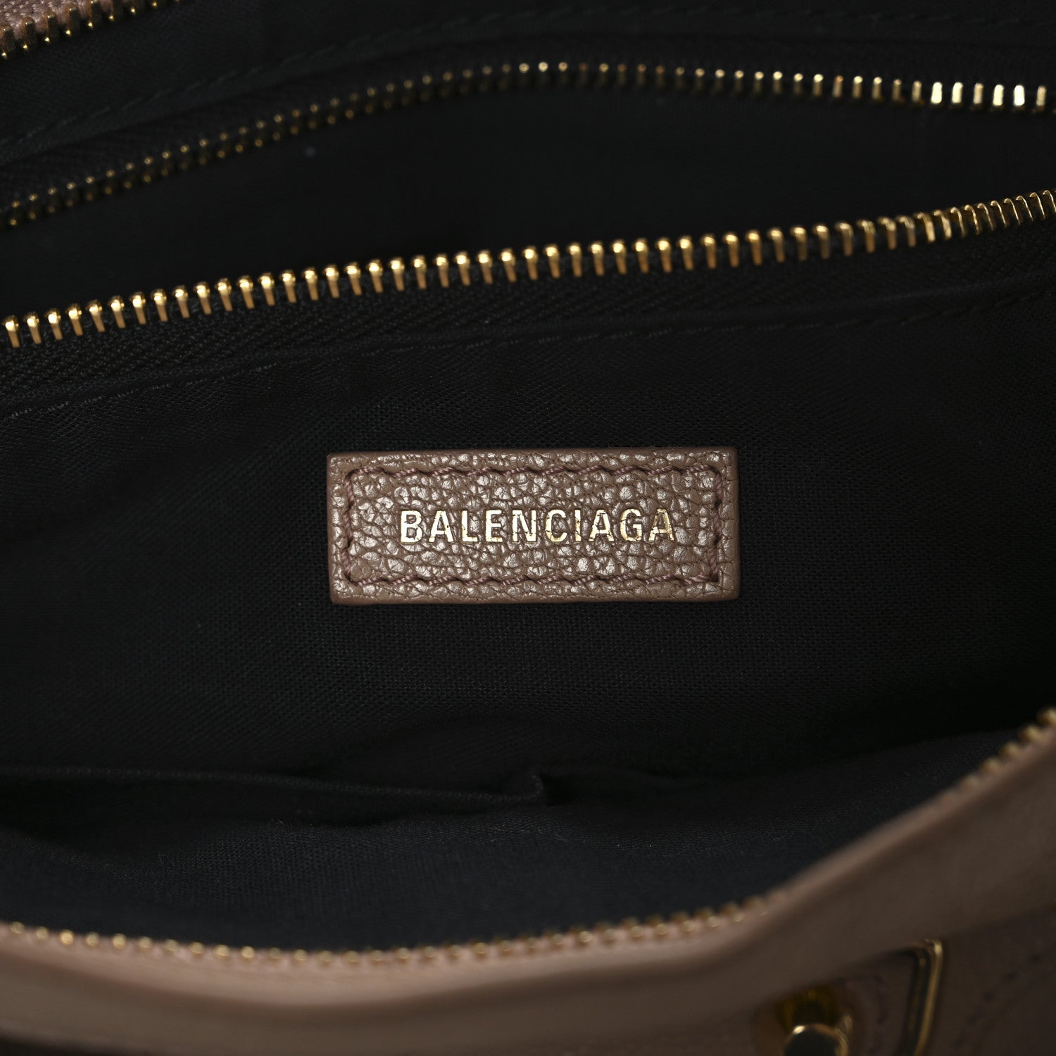 Balenciaga Chevre Gold Metallic Edge Hardware S City Rose Des Sables 8 of 15
