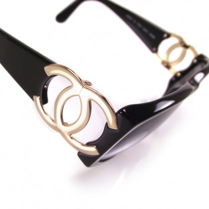 Chanel CC Logo Sunglasses 02461 Gold/Black 4 of 7