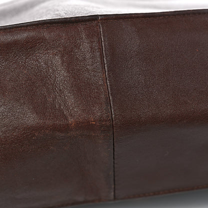 Chanel Lambskin CC Tote Brown 16 of 17