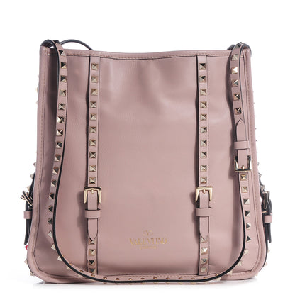 Valentino Garavani Vitello Rockstud Shopper Tote Poudre 1 of 7