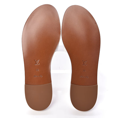 Louis Vuitton Monogram Giant Lock It Flat Mule 38 Kaki 5 of 8