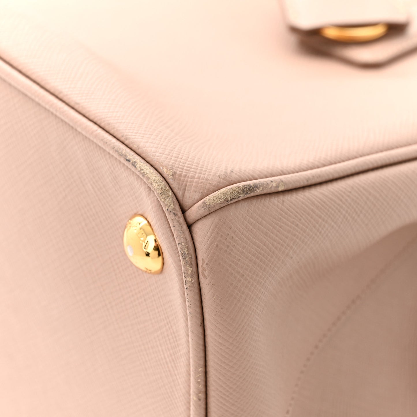 Saffiano Small Galleria Double Zip Tote Cammeo