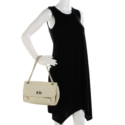 Chanel Caviar Pocket In The City Flap Ivory 2 of 11
