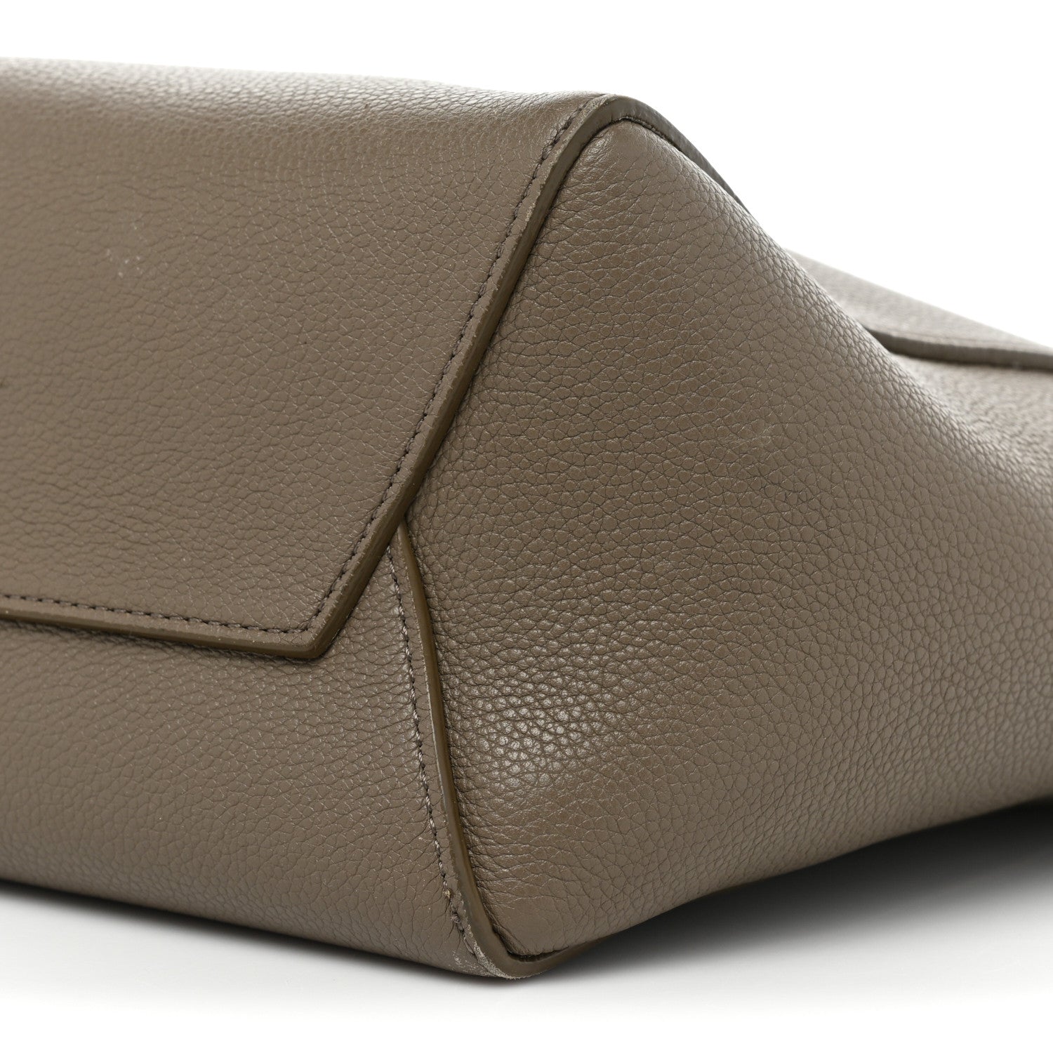 Celine Soft Grained Calfskin Small Sangle Bucket Bag Taupe 7 of 19