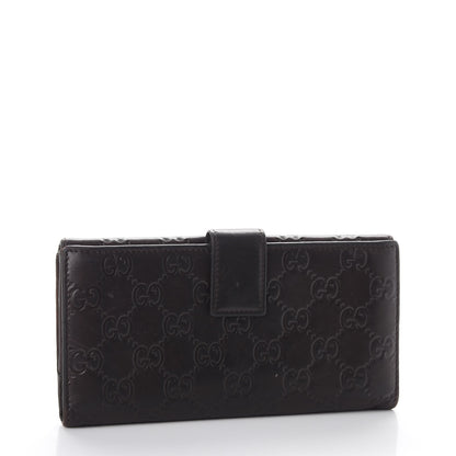 Gucci Guccissima Horsebit Continental Wallet Brown 3 of 11