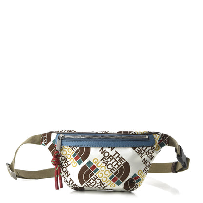 Gucci X THE NORTH FACE Econyl Nylon Belt Bag White Sky Blue 1 of 12