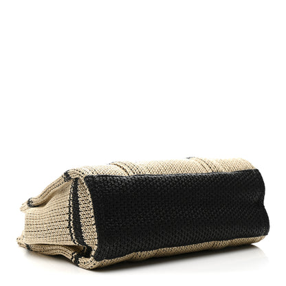 Marc Jacobs Straw Jacquard Medium The Traveler Tote Bag Natural 4 of 14