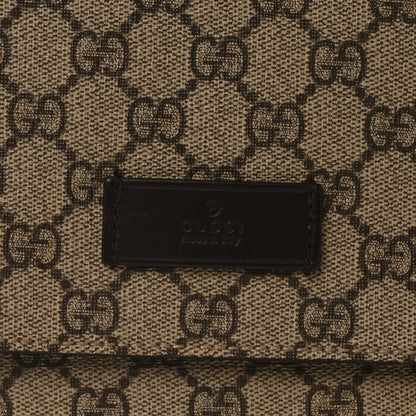 Gucci GG Plus Monogram Messenger Diaper Bag Dark Brown 8 of 10