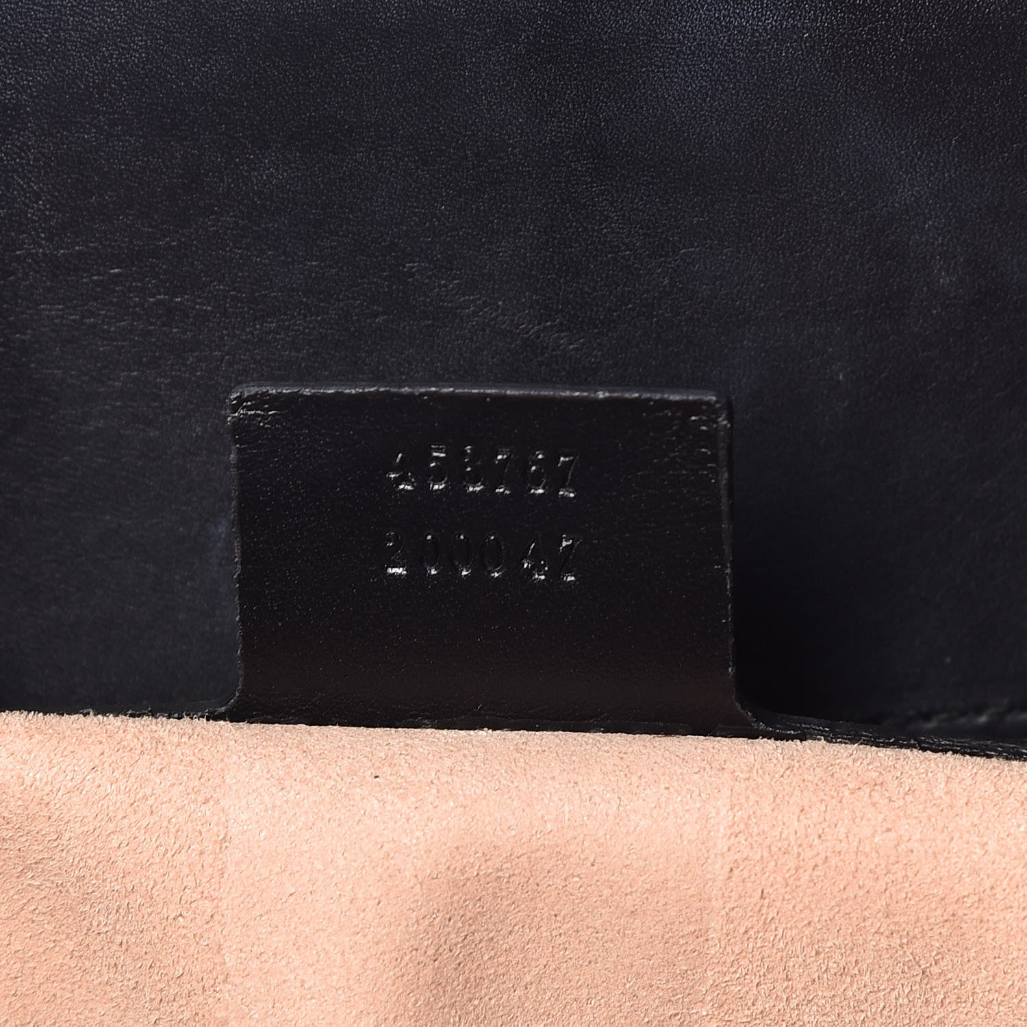 Gucci Nappa Bamboo Small Nymphaea Top Handle Bag Black 7 of 25