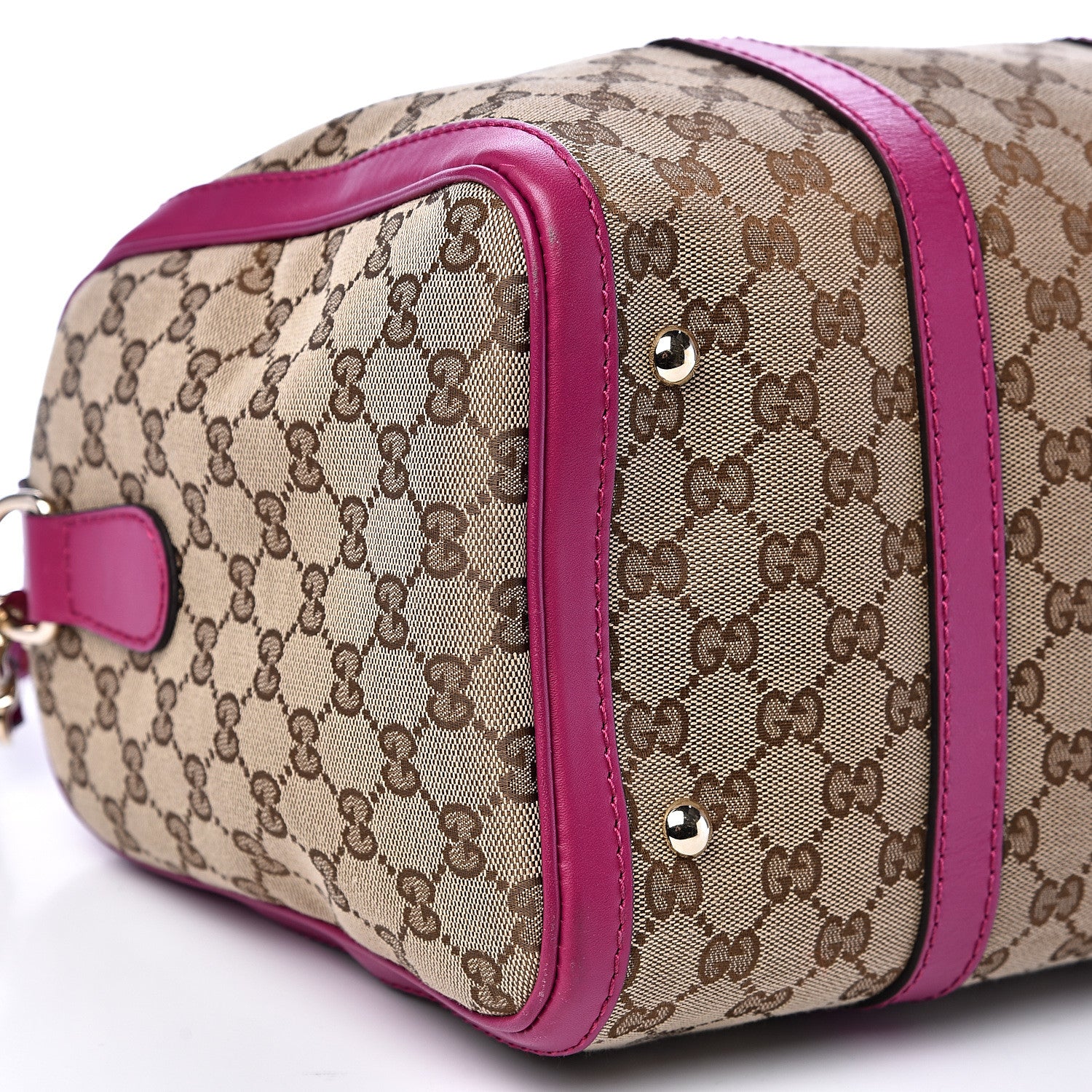 Gucci Monogram Medium Joy Boston Pink 7 of 13