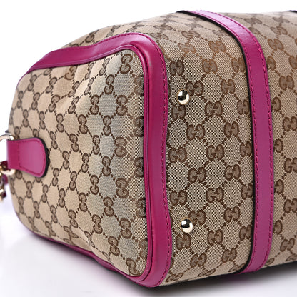 Gucci Monogram Medium Joy Boston Pink 7 of 13