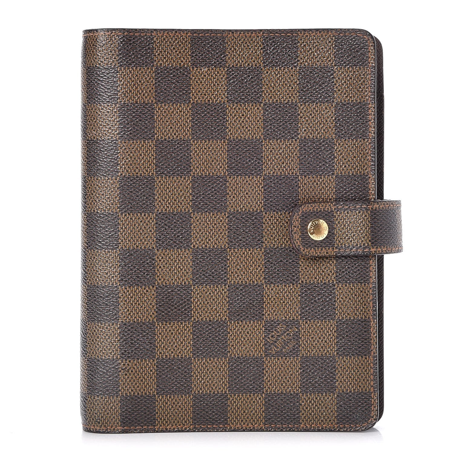 Louis Vuitton Damier Ebene Medium Ring Agenda Cover 1 of 7